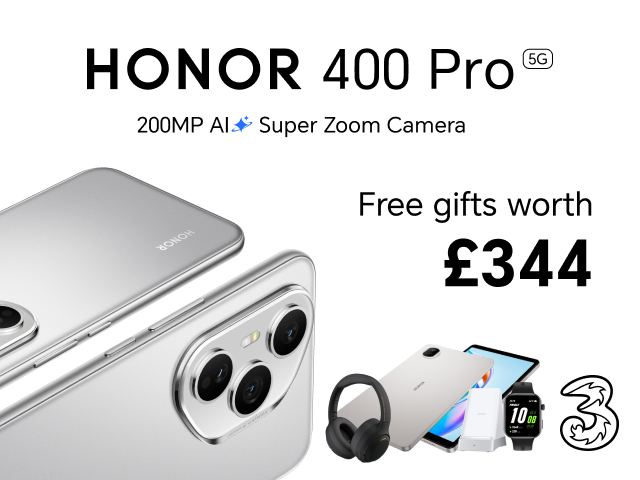 Honor Redemption HONOR_400_PRO_-_THREE banner